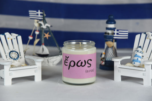 Eros (Έρως) - Sea Salt and Orchid Candle