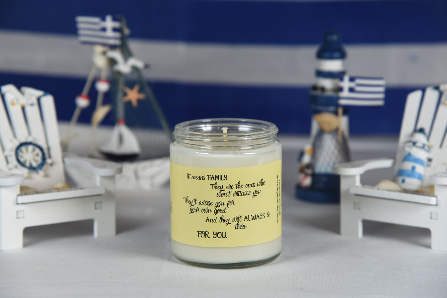 Oikogeneia (Οικογένεια) - Olive Leaf and Citron Candle