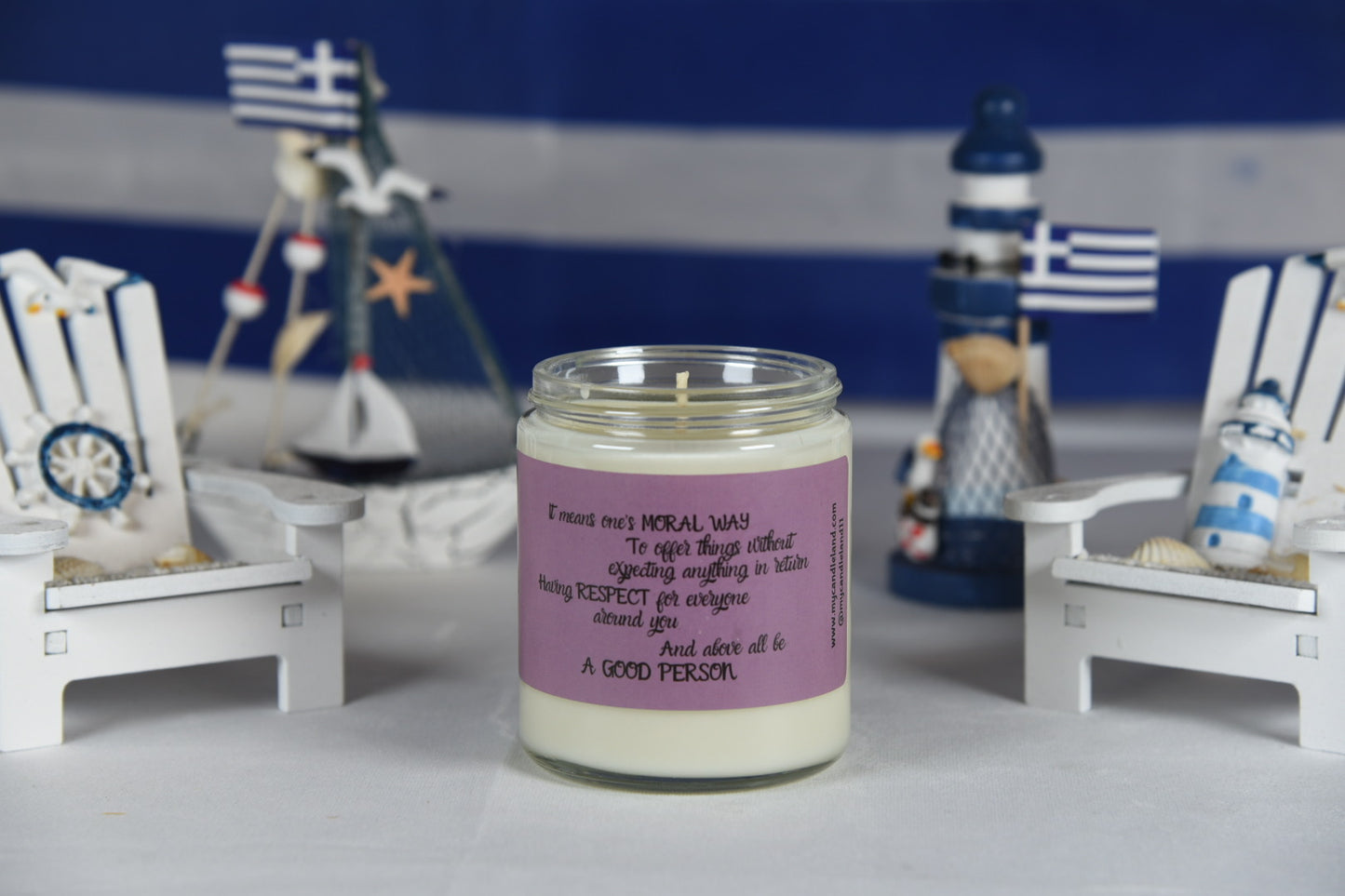 Filotimon (Φιλότιμον) - Orange Blossom Candle