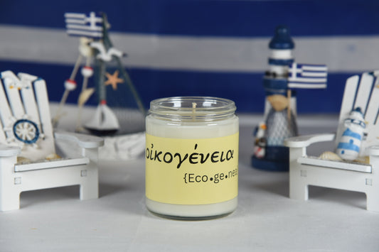Oikogeneia (Οικογένεια) - Olive Leaf and Citron Candle