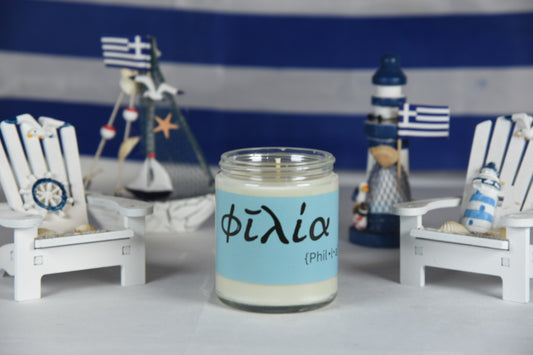 Filia (Φιλία) - Fig Leaf Element Candle